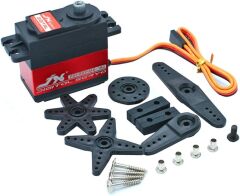 JX PDI 6221MG 21KG Yüksek Torklu Metal Dişli Geniş Açı Dönebilen Dijital Servo
