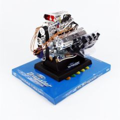 Liberty Classics 84029 1/6 Ölçek Top Fuel 427 Ford Cid SOHC Dragster Motoru, Demonte Plastik Motor Maketi