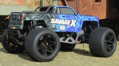 Savage X 4.6 GT-6 1/8 4WD Blue Nitro Monster Truck