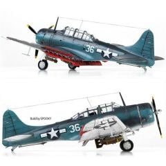Academy 12329 1/48 USN SBD-5 (??Battle of the Philippine Sea) Savaş Uçağı Demonte Plastik Maketi