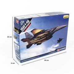 Academy 12550 1/72 USAF F-15E (333. Avcı Filosu) Savaş Uçağı Demonte Plastik Maketi