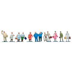 Faller 155250 1/160 Perondaki Yolcu Figürleri ( 36 Adet )