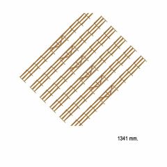 Faller 180408 1/87 Bonanza Tipi Bahçe Çitleri Demonte Plastik Maketi