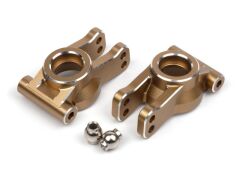Aluminum Rear Hub Set (Gold/2pcs) Quantum2