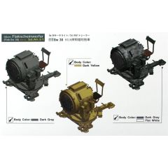 AFV Club AF35125 1/35 German SW-36 Searchlight with Sd.ah.51 Trailer Işıldak Demonte Plastik Maketi