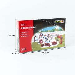 Faller 180576 1/87 Çocuk Parkı Demonte Plastik Maketi