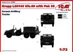 72461 1/72 Krupp L2H143 Kfz.69 with Pak 36 German