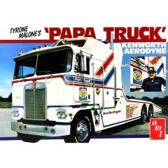 AMT 932 1/25 Tyrone Malone's Papa Truck Kenworth Aerodyne Tır Çekici Demonte Plastik Maketi
