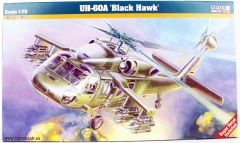 Mistercraft F022 1/72 UH-60 A Black Hawk Askeri Helikopter Demonte Plastik Maketi
