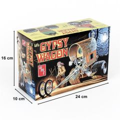 AMT 1067 1/25 Li'l Gypsy Wagon Show Rod, Demonte Plastik Yarış Aracı Maketi