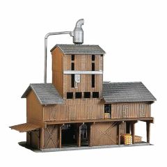Faller 222181 1/160 Kereste Fabrikası, Yükleme Rampalı Demonte Plastik Maketi