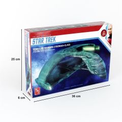 AMT 1125M 1/3200 Star Trek Romulan Warbird, Demonte Plastik Uzay Aracı Maketi