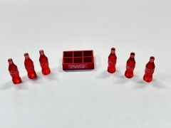 KLASİK KOLA KASASI VE ŞİŞELERİ FİGÜRÜ