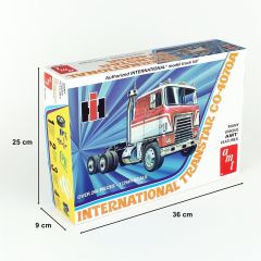 AMT 1203 1/25 International Transtar CO-4070A Semi Tractor, Demonte Plastik Çekici Maketi