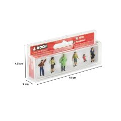 Noch 18100 1/87 Yolcu Figürleri-D