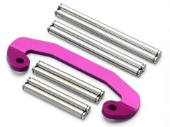 STAINLESS STEEL SUSPENSION SHAFT SET W/REAR BRACE