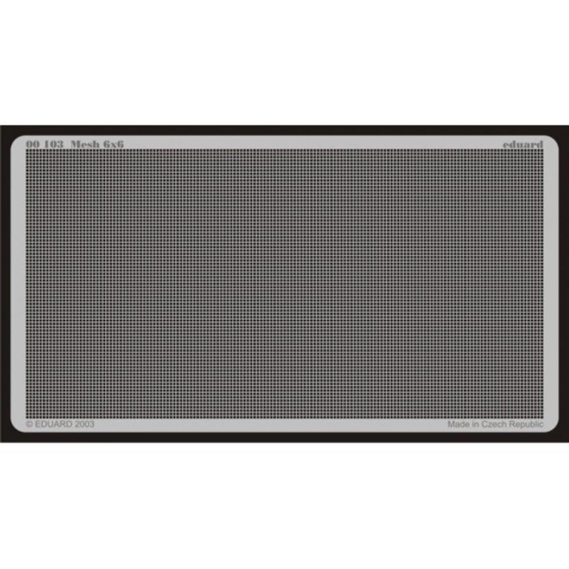 EDUARD 00103 Mesh 6x6 Maket Detay Seti