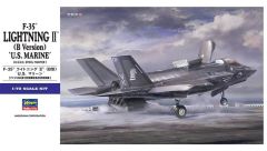 Hasegawa E46 01576 1/72 Ölçek F-35 Lightning II  (B Versiyon) ABD Deniz Kuvvetleri Savaş Uçağı Plastik Model Kiti