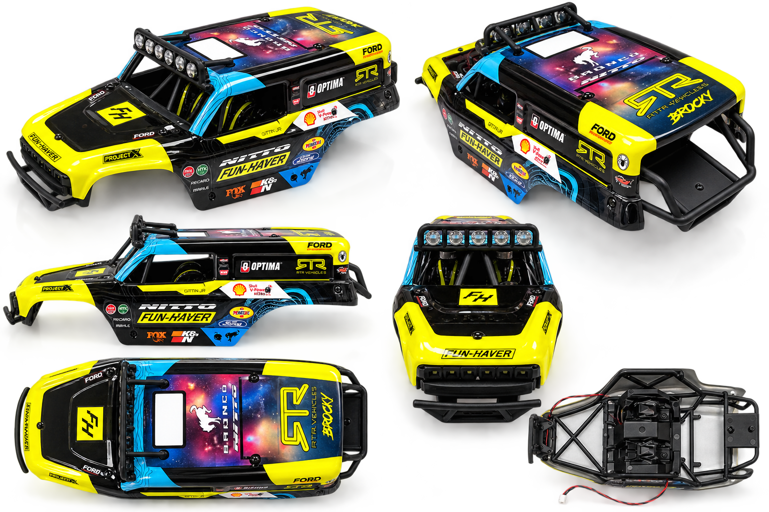Venture18 U4 Flux Ford Bronco 4400 - VGJR - Kaportası