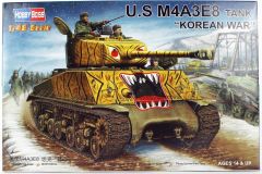HobbyBoss 84804 1/48 M4A3E8 Tankı Demonte Plastik Maketi