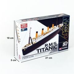Academy 14217 1/1000 RMS Titanic Yolcu Gemisi Demonte Plastik Maketi
