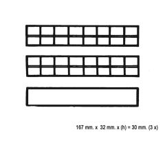 Faller 282718 1/220 Peron Demonte Plastik Maketi