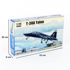 Trumpeter 02852 1/48 T-38A Talon Eğitim Uçağı Demonte Plastik Maketi