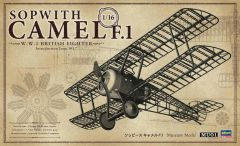 Hasegawa MU01 50031 1/16 Ölçek Sopwith Camel F.1 Uçak Plastik Model Kiti