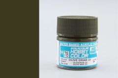 Gunze H078 10 ml. Olive Drab (2), Aqueous Serisi Maket Boyası