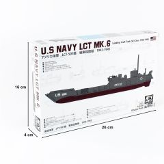 AFV Club SE73518 1/350 U.S NAVY LCT Mk. 6-501 class (1943-1945) Çıkartma Gemisi Demonte Plastik Maketi