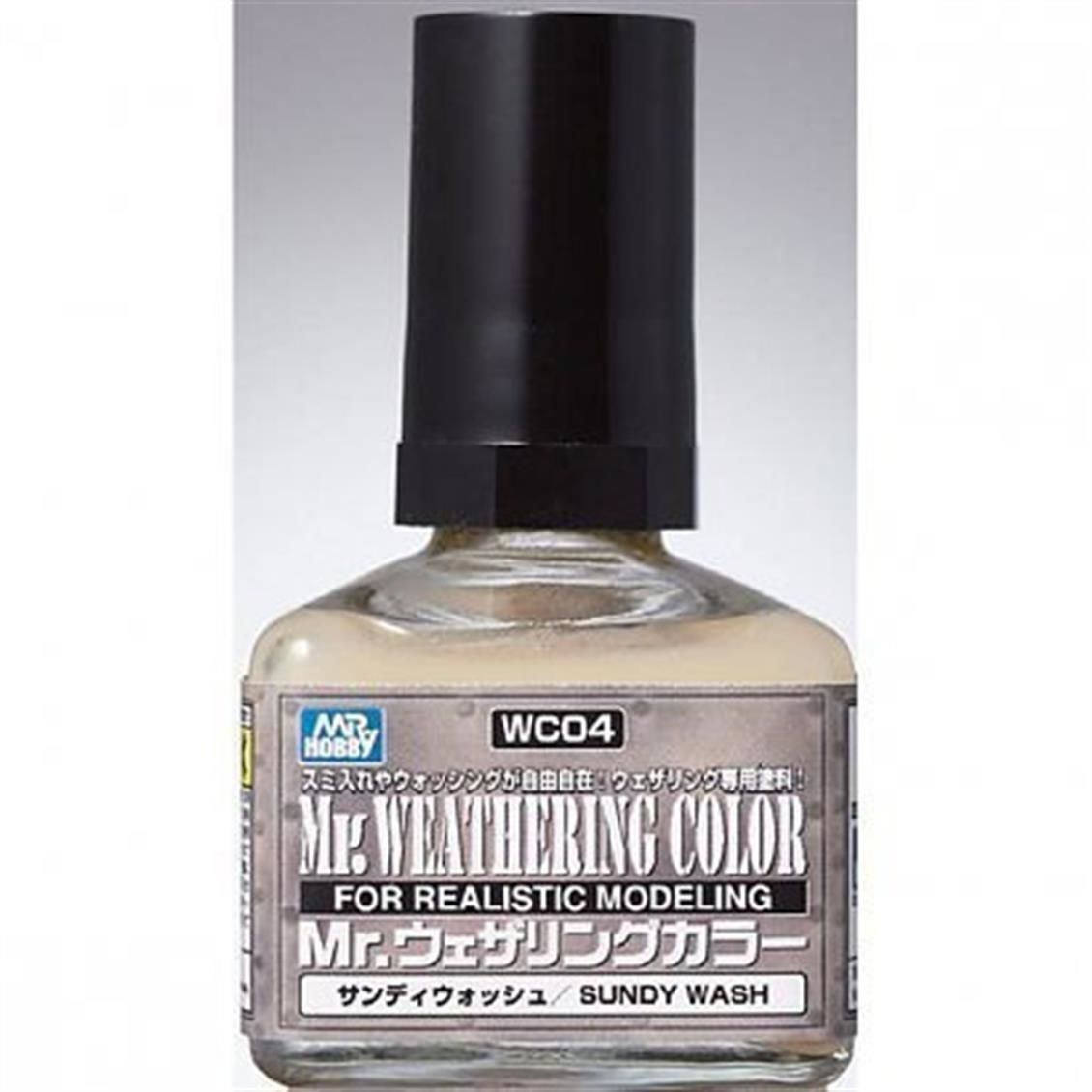 Gunze WC04 40 ml. Mr.Weathering, Sandy Wash, Eskitme Maket Boyası