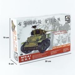 AFV Club AF35S60 1/35 M5 Erken Dönem, Bear in Jinmen (LIMITED) Zırhlı Aracı Demonte Plastik Maketi