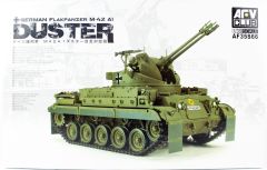 AFV Club AF35S66 1/35 German Flakpanzer M-42 A1 (DUSTER) Uçaksavar Tankı Demonte Plastik Maketi