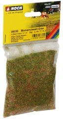Noch 8330 Serpme Çim, Çiçekli, 2.5 mm, 20 Gram Diorama Malzemesi