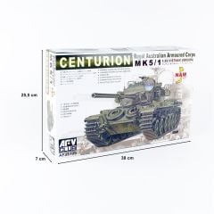 AFV Club AF35100 1/35 CENTURION MK5/1 (Vietnam Versiyonu) Tankı Demonte Plastik Maketi
