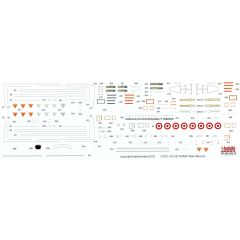 Babibi DBT01186 1/72 F-16 C, Öncel Filo Özel Şema Kırmızı, Dekal Seti