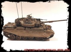 AFV Club AF35267 1/35 IDF SHOT Kal GIMEL 1982 Tankı Demonte Plastik Maketi