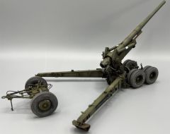 AFV Club AF35295 1/35 M1A1 155mm CANNON Long Tom (WW 2) Obüsü Demonte Plastik Maketi