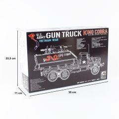 AFV Club AF35323 1/35 M113+M54A2 GUN TRUCK Zırhlı, Silahlı Kamyon Demonte Plastik Maketi