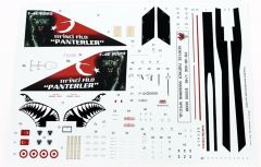 Babibi PB48006 1/48 Tuaf F-4E, 111.Panter Filo 50000.Saat, Dekal Çıkartma