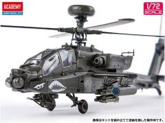 Academy 12551 1/72 ABD Kara Kuvettleri AH-64D Blok II Geç Dönem Helikopter Demonte Plastik Maketi
