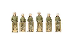 Preiser 10395 1/87 Ölçek çevik kuvvet polisleri Figürleri