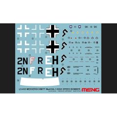 LS-003 1/48 Messerschmitt Me 410A-1 High Speed Bom