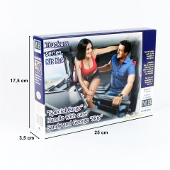 MasterBox 24062 1/24 Ölçek, Kamyon Sürücüsü Serisi, Special Cargo, Plastik Figür Kiti