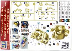 MasterBox 24062 1/24 Ölçek, Kamyon Sürücüsü Serisi, Special Cargo, Plastik Figür Kiti