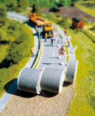 Noch 60500 Köy Yolu Zemini, Gri, 100x4.8 cm. 2 Rulo Diorama Malzemesi
