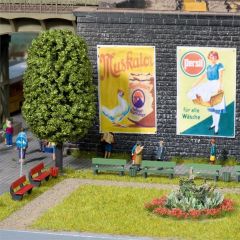 Noch 14848 1/87 Banklar-A Demonte Plastik Maketi