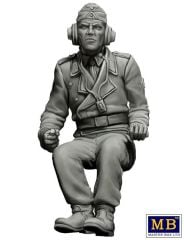 MasterBox 35201 1/35 Ölçek, WW II Serisi, 1944-1945 Alman Tankçılar, Plastik Figür Kiti