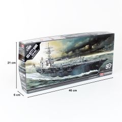 Academy 14210 1/800 U.S.S. CV-63 Kitty Hawk Savaş Gemisi Demonte Plastik Maketi