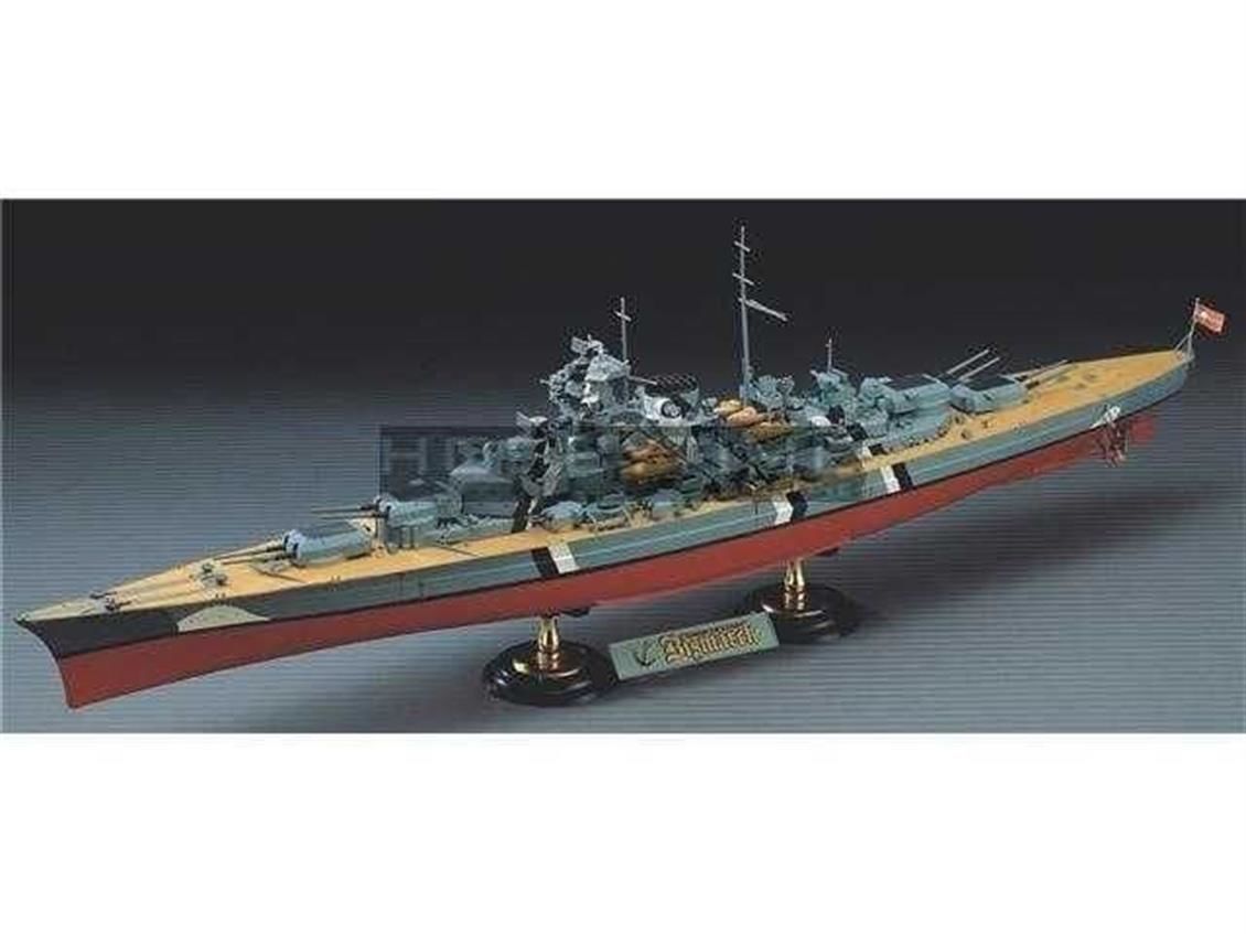 Academy 14109 1/350 Bismarck (1453) Savaş Gemisi Demonte Plastik Maketi